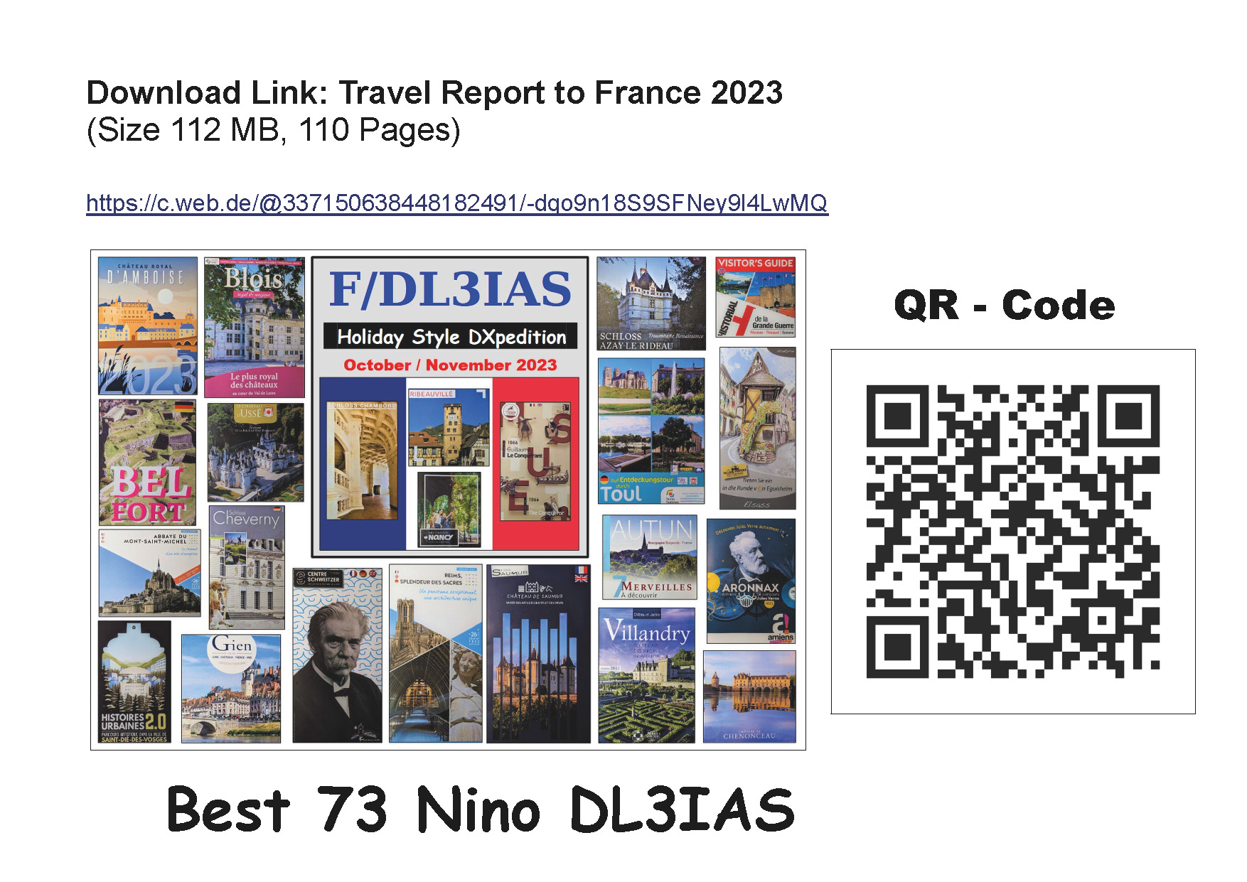 Informationen zum Reisebericht DL3IAS